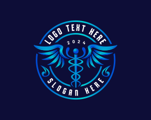 Doctor - Caduceus Medical Health logo design