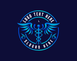Caduceus Medical Health Logo
