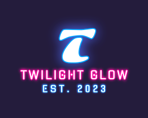 Neon Light Club Bistro logo design