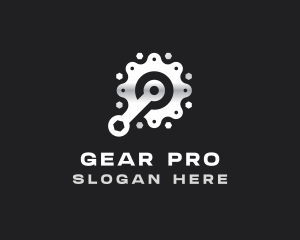 Gear - Industrial Wrench Gear logo design