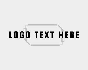Text - Generic Startup Business logo design