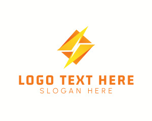 Charge - Electric Power Bolt logo design