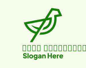 Bird - Green Bird Sanctuary logo design