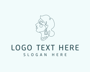 Jewelry - Luxury Jewelry Lady logo design