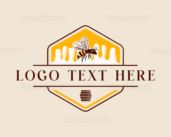 Honey Bee Drip Logo