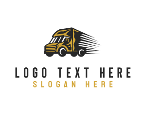 Shipping - Logistic Delivery Truck logo design