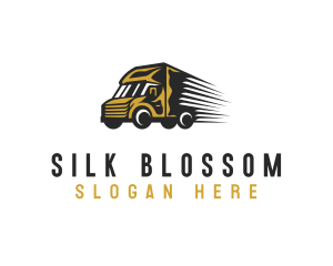 Logistic Delivery Truck Logo