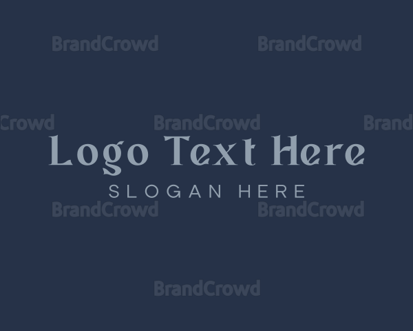 Style Influencer Wordmark Logo