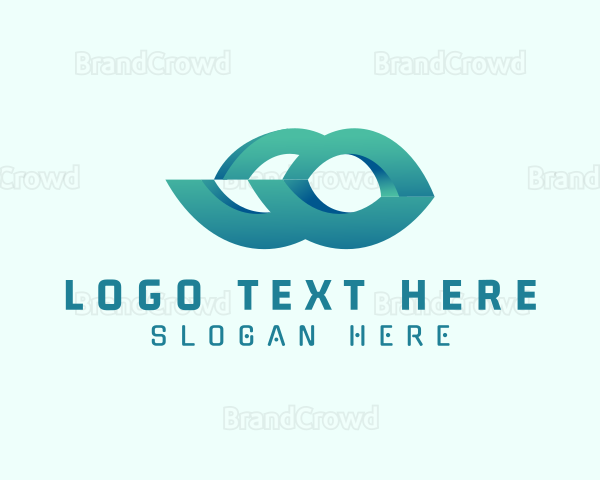 3D Digital Business Logo