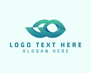 Consulting - 3D Digital Business logo design