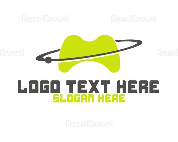 Planet Game Console Logo