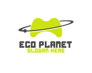 Planet Game Console logo design
