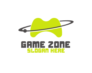 Nintendo - Planet Game Console logo design