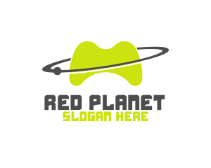 Planet Game Console logo design