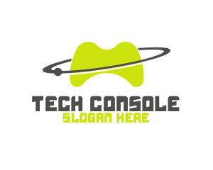 Console - Planet Game Console logo design