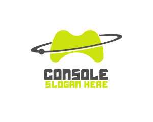 Planet Game Console logo design