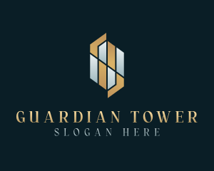 Building Tower Skyscraper  logo design