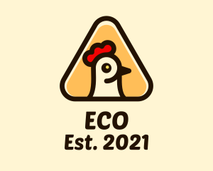 Diner - Chicken Triangle Restaurant logo design