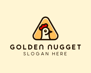 Chicken Triangle Restaurant logo design