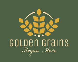 Wheat Golden Bakery logo design