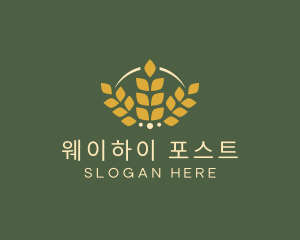 Wheat Golden Bakery logo design