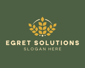 Wheat Golden Bakery logo design