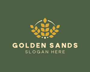 Wheat Golden Bakery logo design