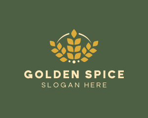 Wheat Golden Bakery logo design