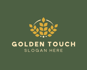 Wheat Golden Bakery logo design