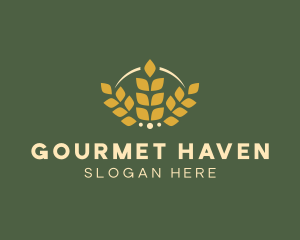 Wheat Golden Bakery logo design