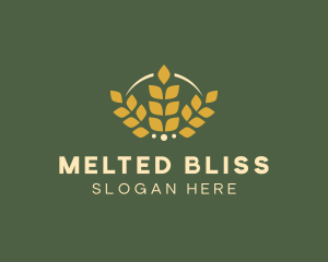 Wheat Golden Bakery logo design