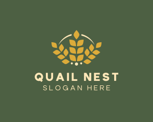 Wheat Golden Bakery logo design