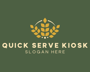 Wheat Golden Bakery logo design