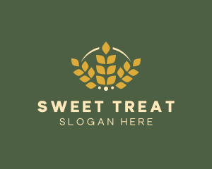 Wheat Golden Bakery logo design