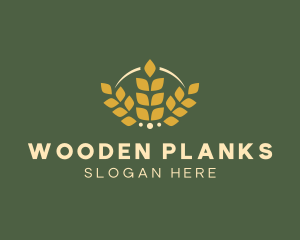 Wheat Golden Bakery logo design