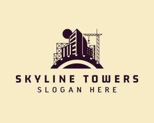 City Buildings Construction logo design