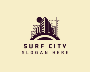 City Buildings Construction logo design