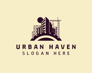 City Buildings Construction logo design