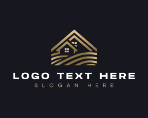 Infrastructure - Luxury Realty Property logo design