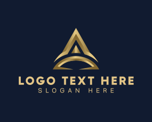 Abstract - Premium Arch Professional Letter A logo design