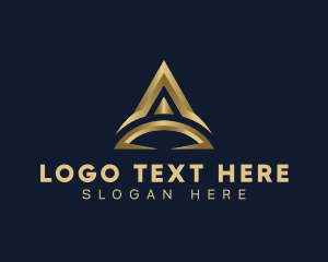 Technology - Premium Arch Professional Letter A logo design