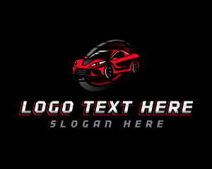 Automotive Race Car Logo