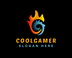 Hot Cold Temperature Logo