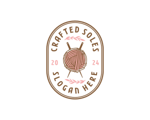 Yarn Thread Crafting logo design