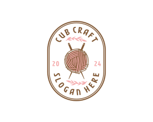 Yarn Thread Crafting logo design