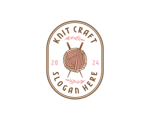 Yarn Thread Crafting logo design