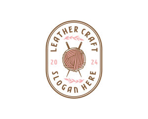 Yarn Thread Crafting logo design