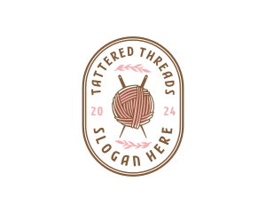 Yarn Thread Crafting logo design