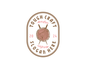 Yarn Thread Crafting logo design