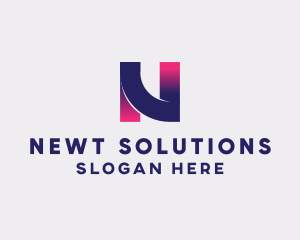 Generic Business Firm Letter N logo design